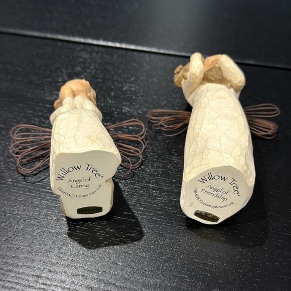 Willow Tree by Susan Lordi Angel of Caring & Angel of Friendship Statue Figurine - Picture 7 of 9